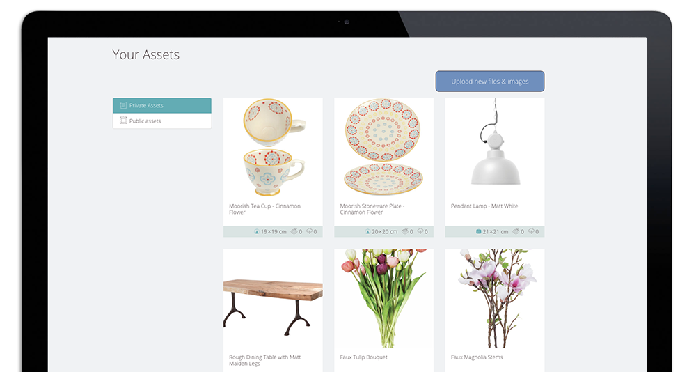 Product gallery desktop